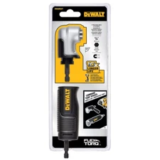 DEWALT DWAMRAFT FLEXTORQ 2-IN-1 Modular Right Angle Drill Attachment 10XLONGER