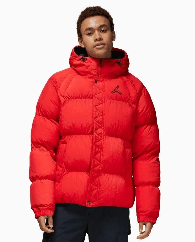 Air Jordan Essentials Puffer Jacket Red Black DQ7348-612 Air Jordan Essentials Puffer Jacket Red Black DQ7348-612