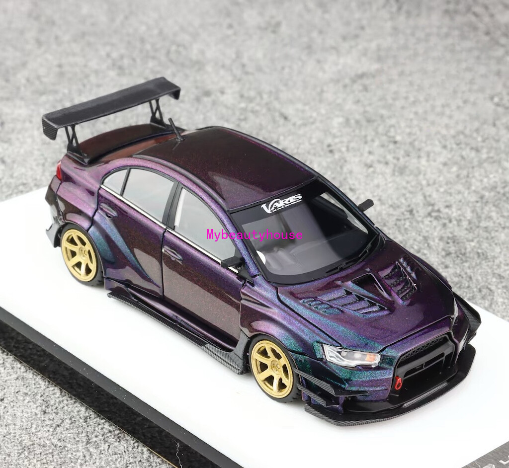 ミニカー 1/64 Error 404 Lancer Evo X Varis (LTD) MITSUBISHI LANCER EVO X VARIS WHITE CARBON 1/64 SCALE RESIN