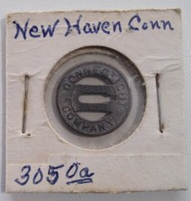 New Haven Connecticut Token Vintage Mid Century Lucky Coin Rare Company Oa