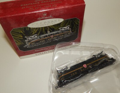 Hallmark Christmas Ornament Lionel Trains Pennsylvania GG-1 Locomotive MIB NRFB