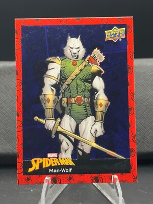 2024 UDC Spider-Man - Man-Wolf, #45 - Blue Foil