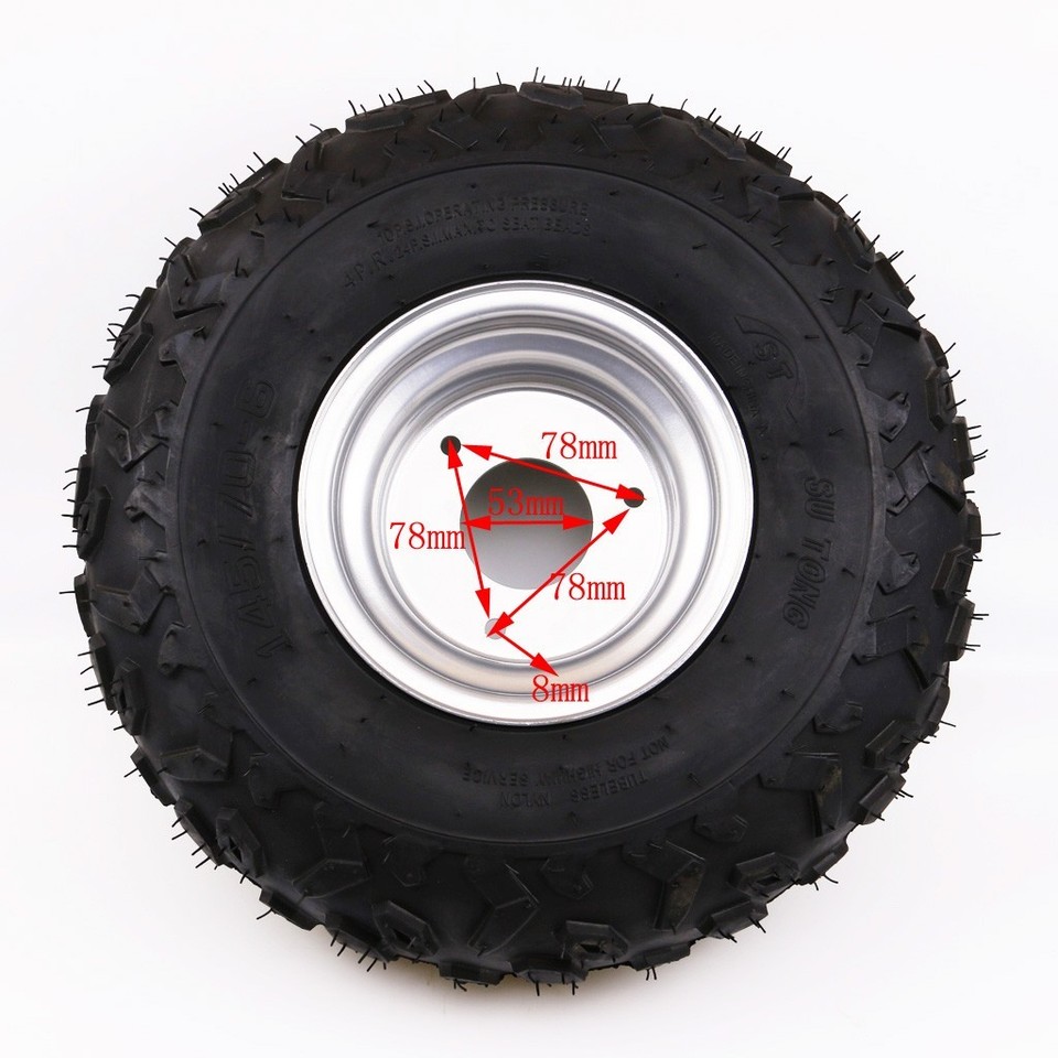 2pcs M8 210mm Direction Attache Tige pour 50cc 70cc 90cc 110cc 125cc ATV
