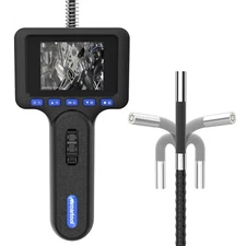 Endoscope Borescope Industrial Inspection Camera 1080P HD 210° 6.25mm 32GB IP67