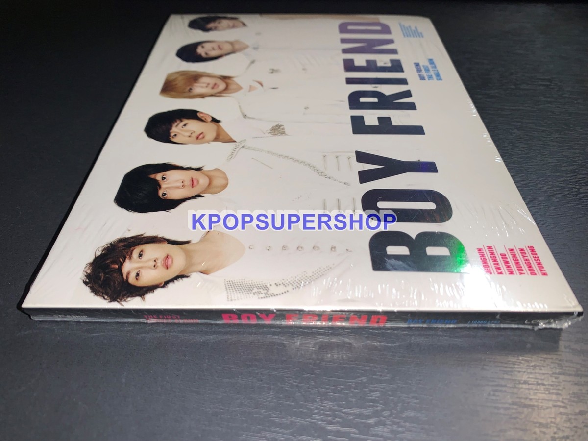 Boyfriend 1st Single Album Self Titled CD Photobook New Sealed