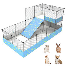25 Pannelli Piccoli Animali Playpen Porcellino d'India Cucciolo Criceti Coniglio Giardino Gabbia Recinzione