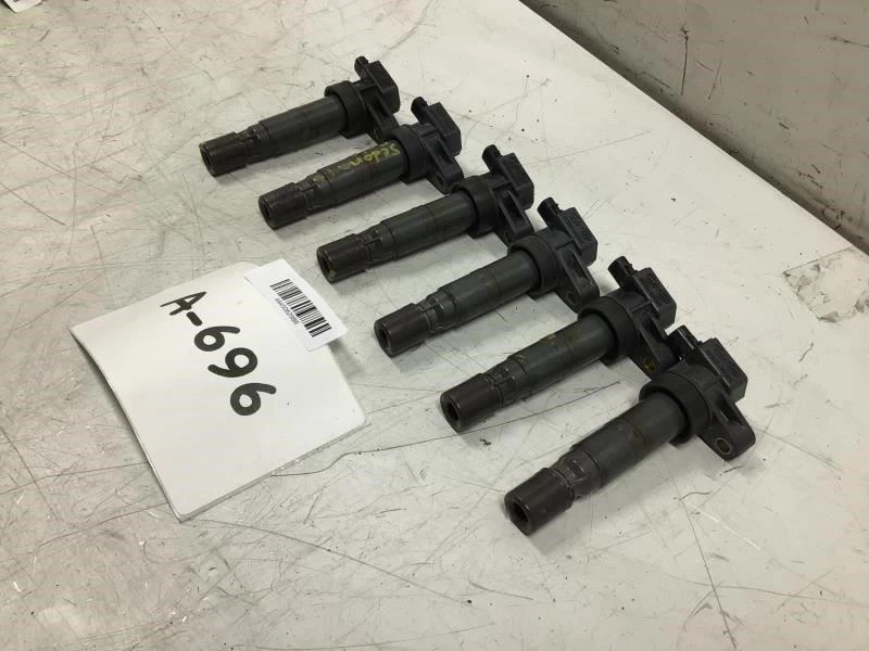 2010 KIA SEDONA IGNITION COIL SET OF 6 / IGNITOR OEM+ - Image 3 of 4