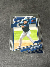 Alex Bregman 2021 Panini Chronicles Clearly Donruss Blue 26/50