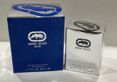 2pc MARC ECKO BLUE EDT Spray 1.7 oz Marc Ecko EDT Spray 0.5oz New in box