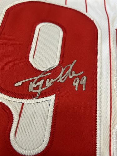 Taijuan Walker Signed Philadelphia Phillies Jersey PSA DNA Coa Autographed - Picture 3 of 6
