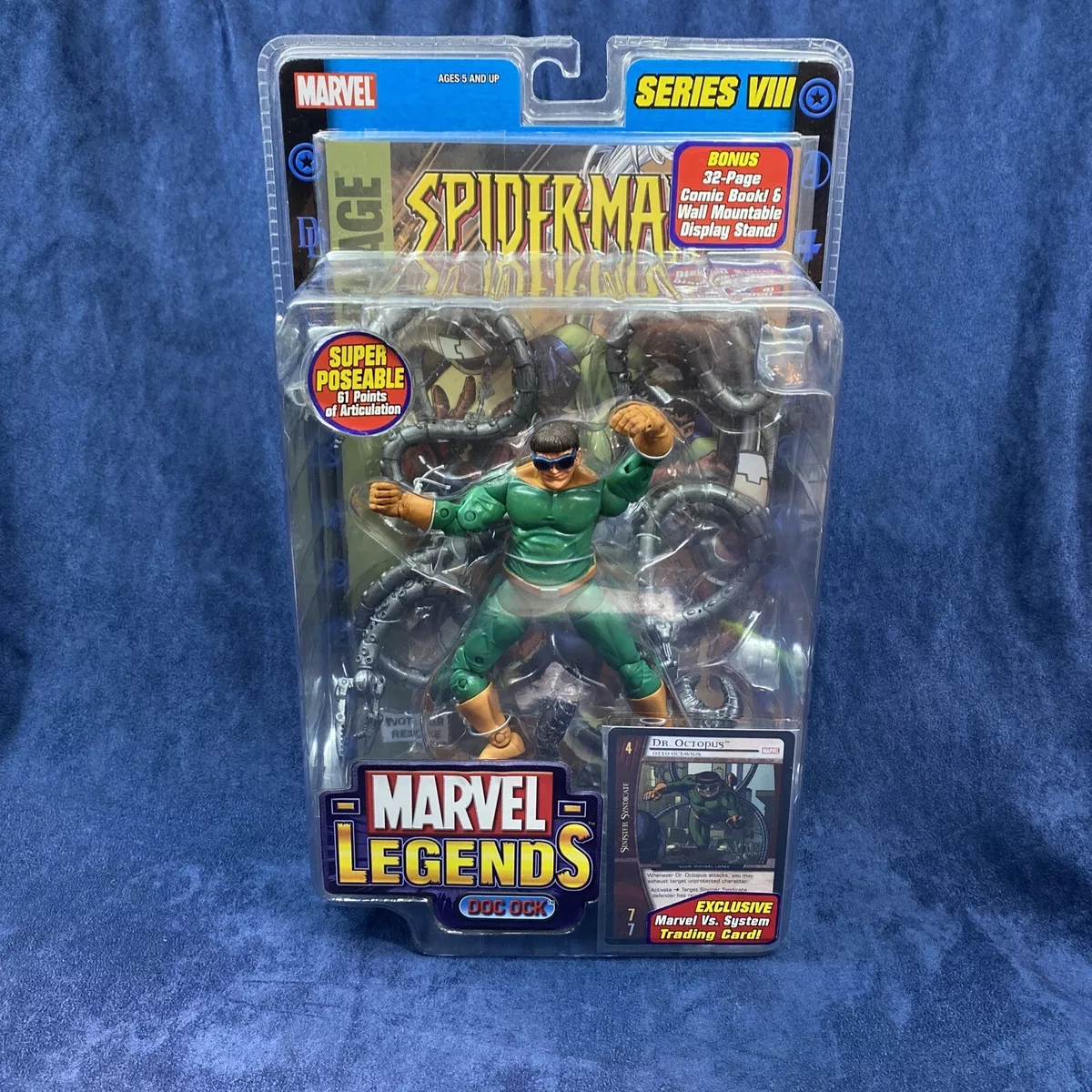 Toy Biz Marvel Legends Series 8 Doctor Octopus Doc Ock Figure