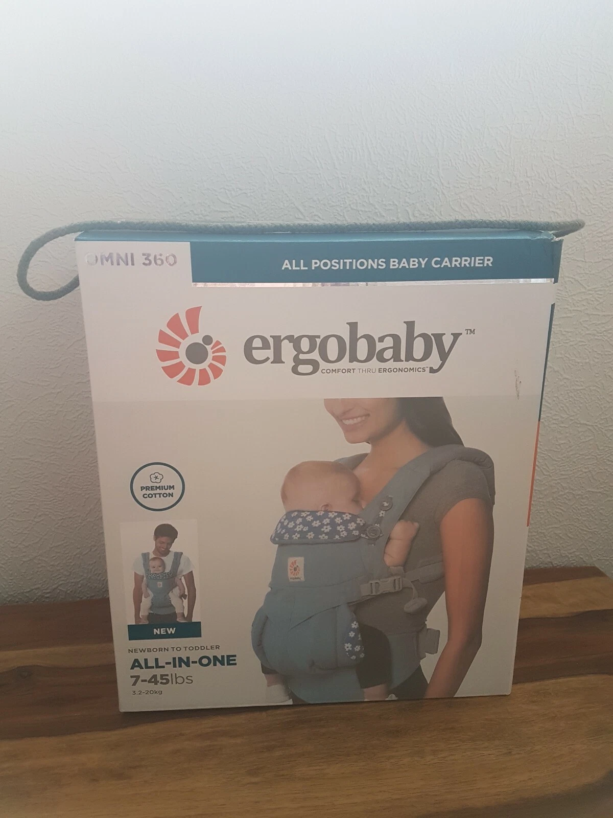 Ergobaby Omni 360 Baby Carrier Omni 360 Blue Daisies BNWT