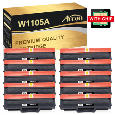 10 PK 105A W1105A Toner Compatible with HP Laser MFP 107w 137fnw 135w 107a  135a