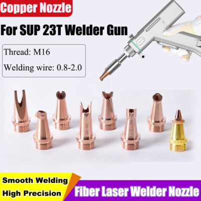 M16 Copper Welding Nozzle Laser Welder Machine Accessories SUP23T Cutting Nozzle