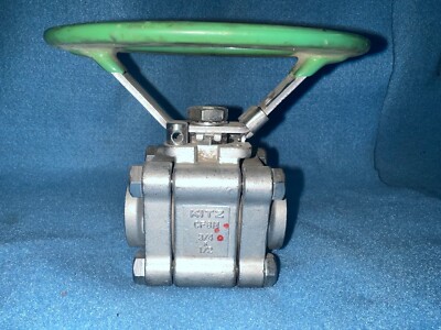 KITZ BALL VALVE STAINLESS STEEL AKU3TFZM-FS 1500 WOG 1/2'' BORE 3/4'' THREAD