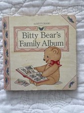 2001 AMERICAN GIRL Bitty Baby Mini Board Book "BITTY BEAR'S FAMILY ALBUM"