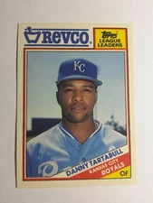 DAMNY TARTABULL 1988 TOPPS REVCO LEAGUE LEADERS BASEBALL CARD # 26 C3849