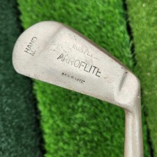 Hickory Wood Shaft Golf Club RUSTLESS Arroflite Mashie- RH