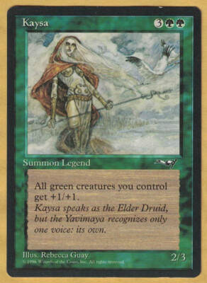 Kaysa (Alliances, English, Rare, 1996) MTG Reserved List | eBay