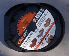 CMT Orange 6" Dado Blade Set, 20 teeth, FTG + ATB grind, 230.520.06 #556222, NIB