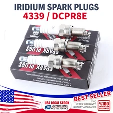 MODIGT 6X 4339 DCPR8E Standard Spark Plugs For YR6DES Y6DC XU24EPR-U XU24EP-U
