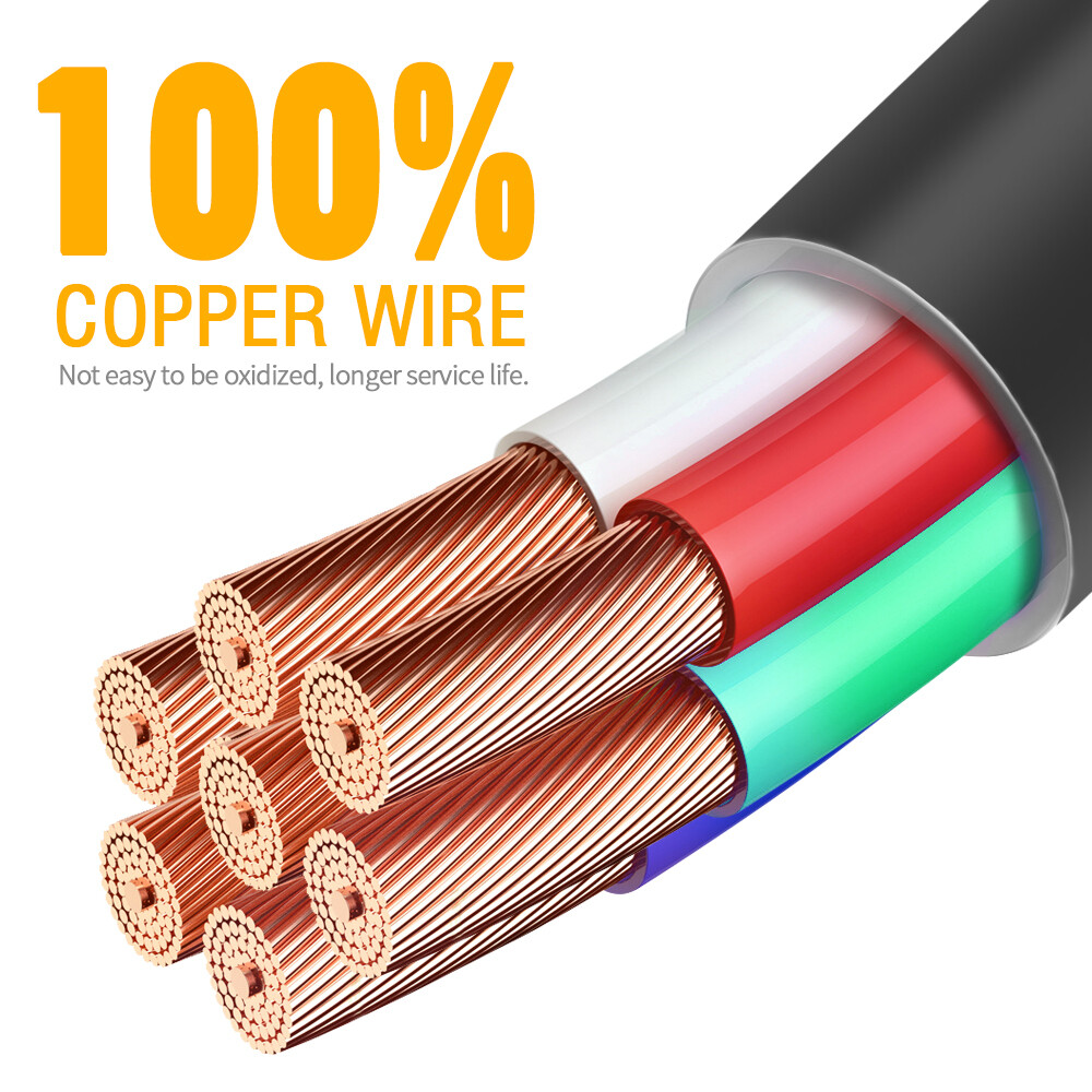 7-Way 3ft Extension Cable Plug Wiring Connector Cord for 7-Way 3ft Extension Cable Plug Wiring Connector Cord for