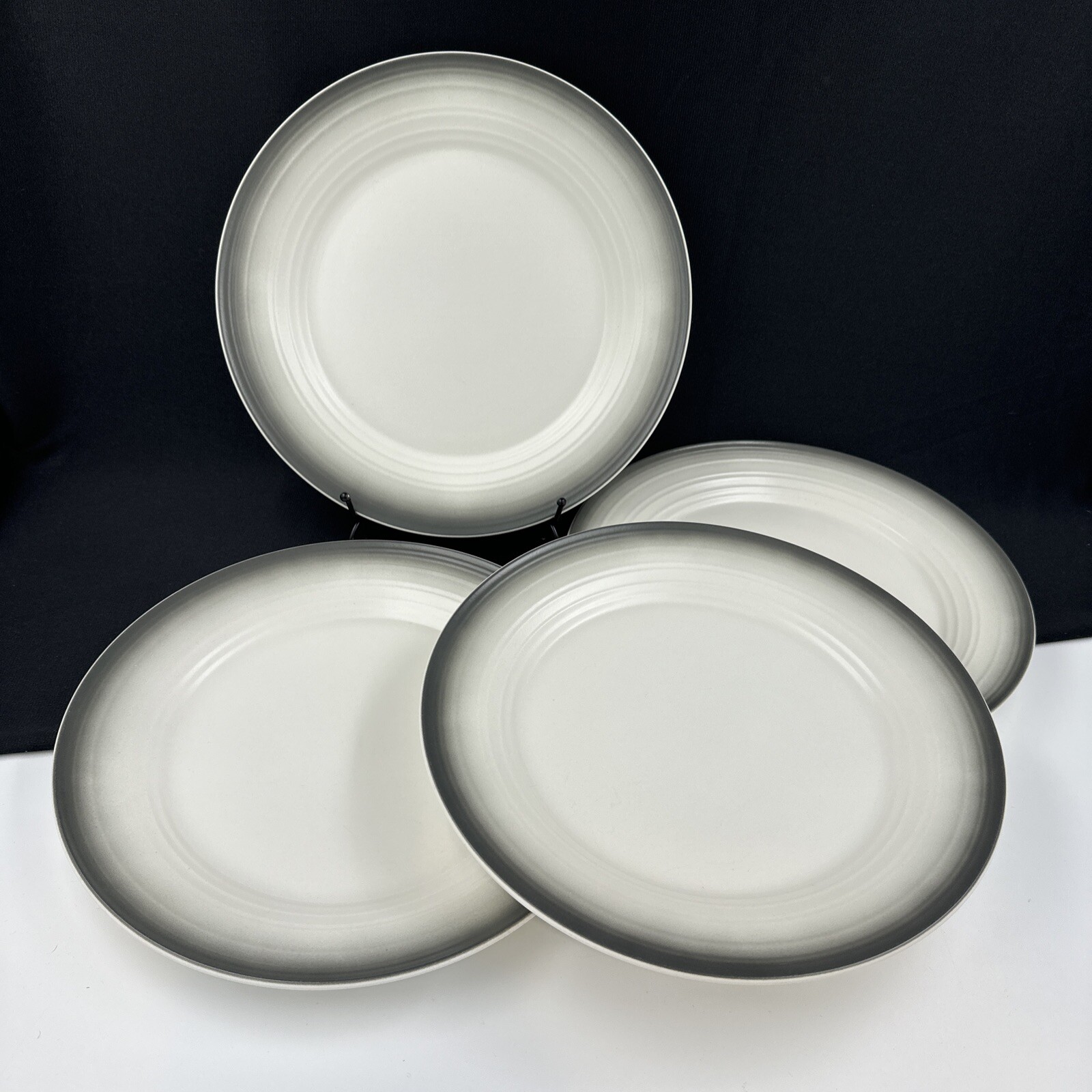 Of (4) 11 3/8&rdquo; Dinner Plate Stoneware&bull;pristine&bull;