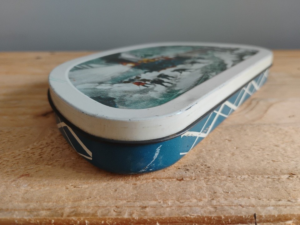 Vintage Edward Sharp & Sons Ltd Sweet Tin Maidstone Kent Steam Train In