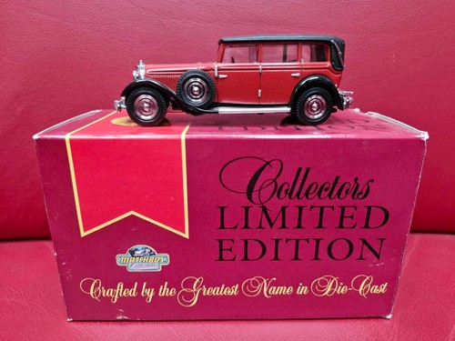 MATCHBOX MODELS OF YESTERYEAR YY53/SA-M 1931 MERCEDES-BENZ 770 1998 BOXED 1:48 m - 第 1/14 張圖片