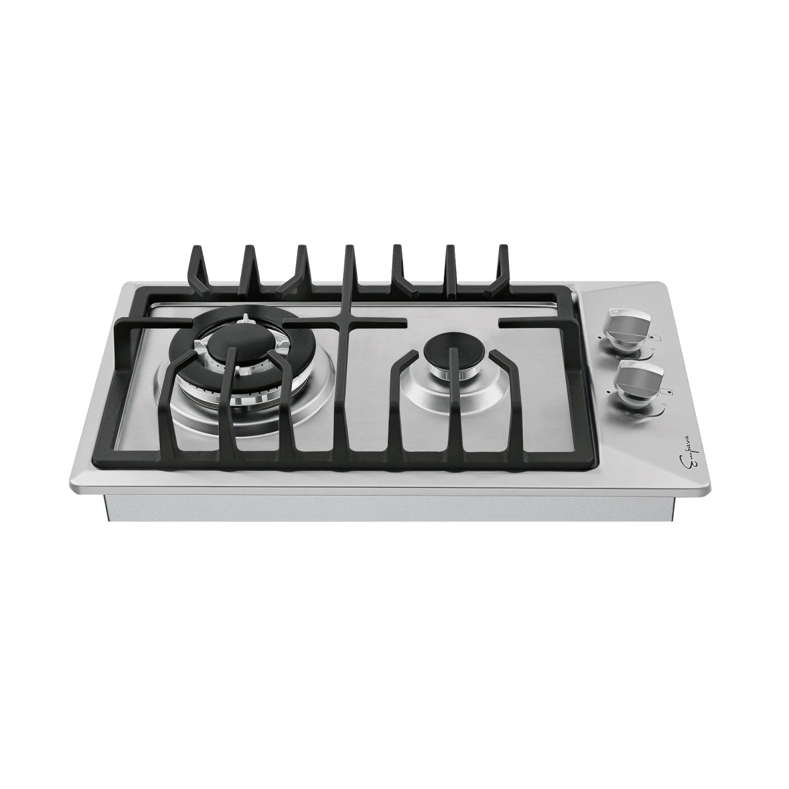 Empava 12 in. Gas Stove Cooktop 2 Italy Sabaf Sealed Burners in Stainless Steel
Opens in a new windo