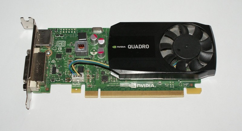 NVIDIA QUADRO K620 2GB DDR3  DVI/DisplayPort PCIE Low Profile Graphics Card