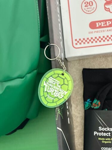 Tales of the Teenage Mutant Ninja Turtles Shell Backpack puzzle Sock Figur - Picture 12 of 13