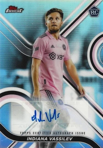 2022 Topps Finest MLS 'Autograph' 'Auto' Refractor Base Cards - MLS