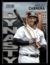 2022 Stadium Club #6A Miguel Cabrera Dynasty and Destiny