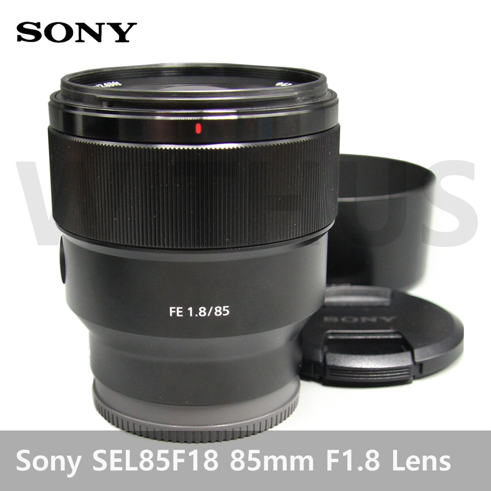 sony sel85f18 FE 85mm F1.8 レンズ保護フィルター付き