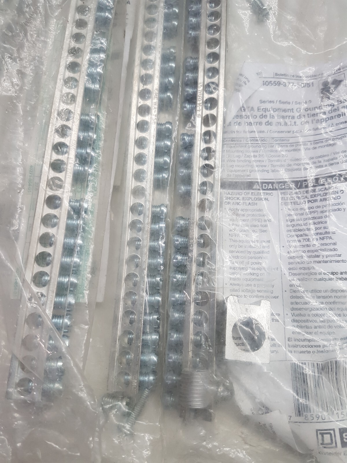 square d ground bar kit PK27GTA (Lot Of 3) eBay