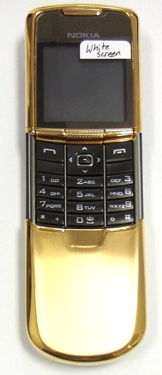 Preços baixos em Nokia 8800 Sirocco Dourado Desbloqueado Celulares