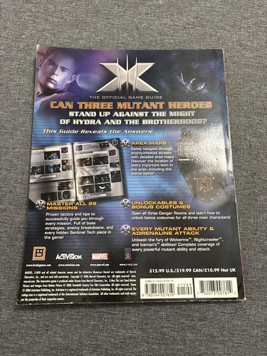 LOT OF 6 OFFICIAL STRATEGY GUIDES XMEN ULTIMATE SPIDERMAN LEGO STAR WARS+ 3 MORE - Picture 21 of 21