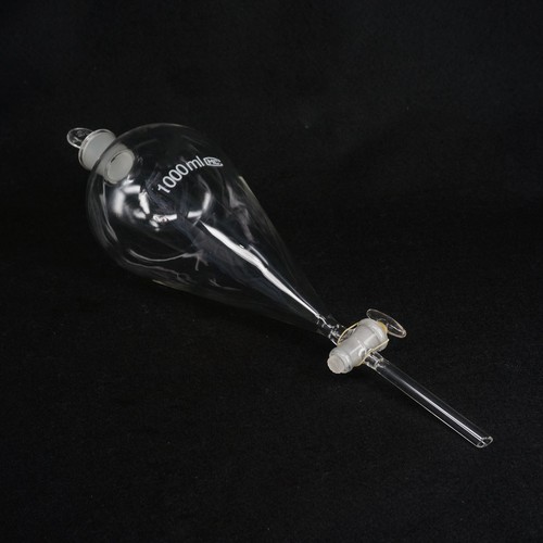 60-1000ML Standard Stopper Pear Shaped Separatory Funnel with Glass Stopcock - Picture 29 of 29