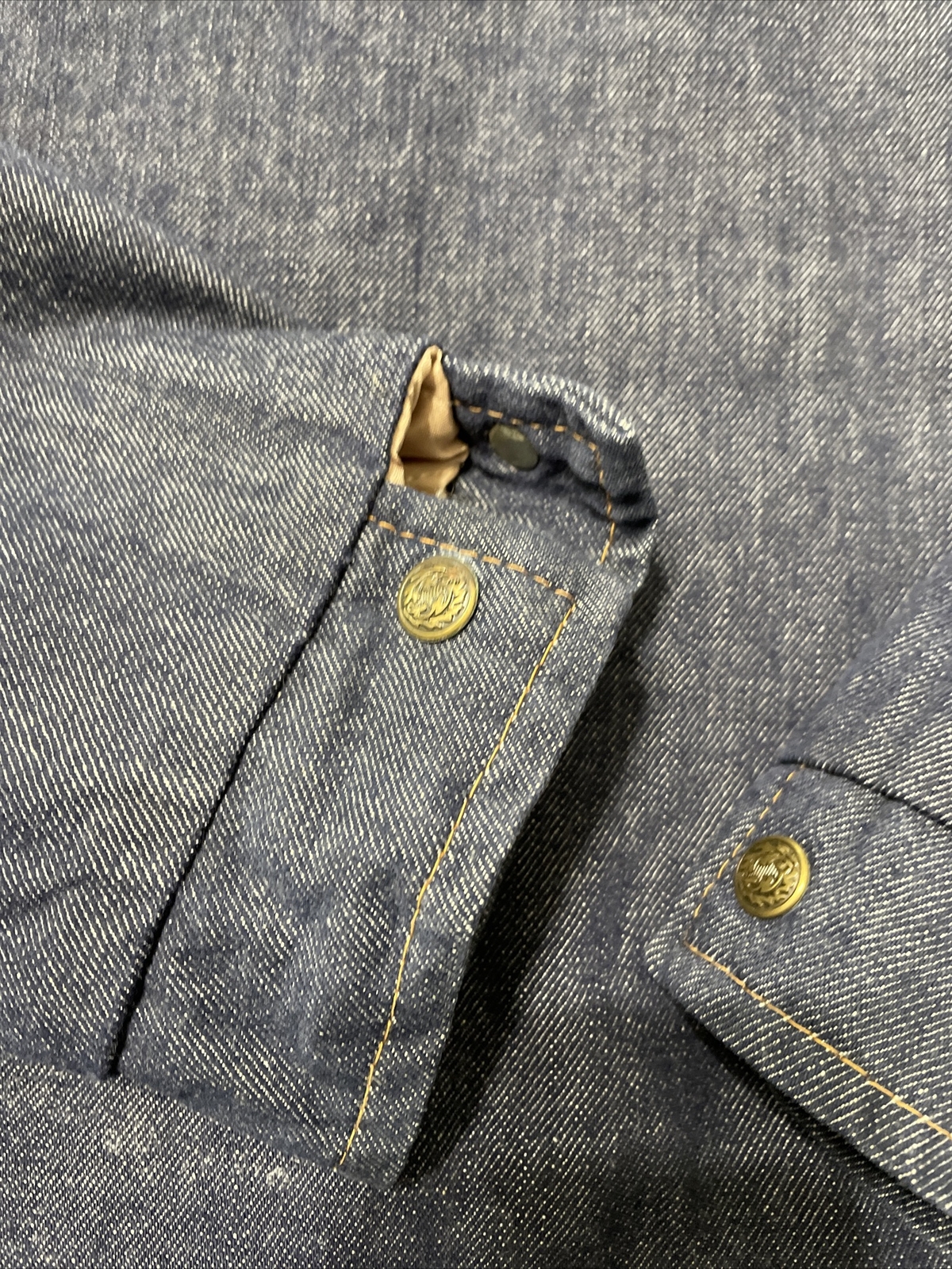 Купить Vintage Denim Jacket Sherpa 