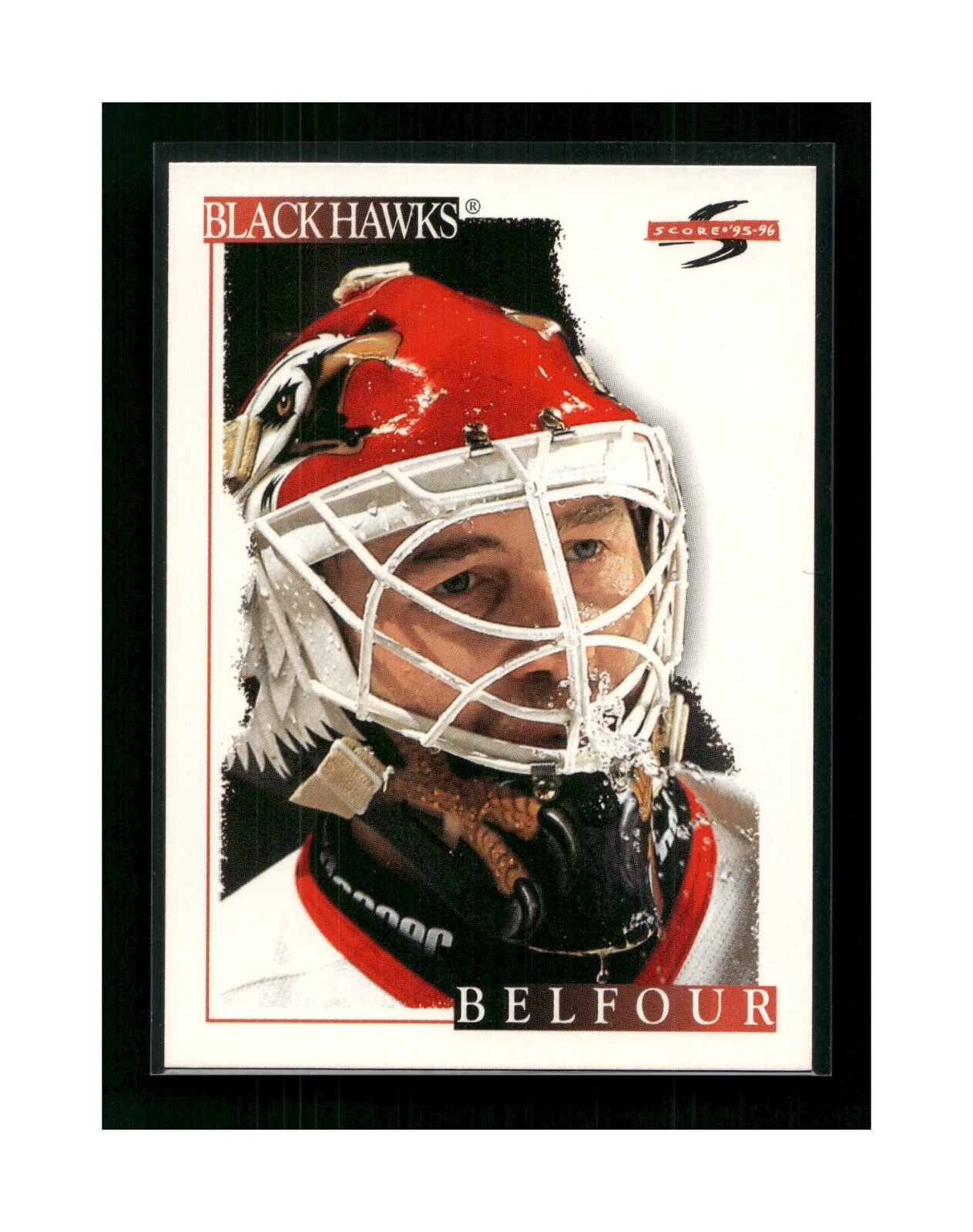 Ed Belfour trading card
