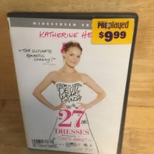 27 DRESSES (DVD, 2008) WIDESCREEN EDITION