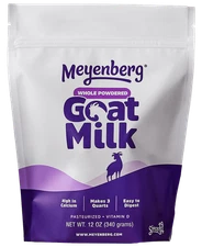 Meyenberg Whole Powdered Goat Milk, Plain, 12 oz (340g)