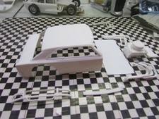 NEW 1/24 3D PRINTED '66 NOVA BOBTAIL MODIFIED SLOT CAR BODY MOTOR AND ADD-ONS