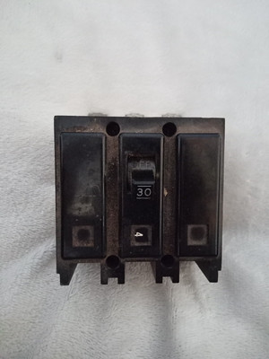 Westinghouse Circuit Breaker 30 AMP HQN3030 3 Pole Electrical 
