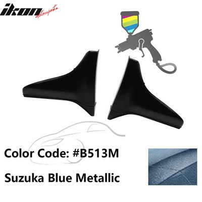 Fits 00-09 S2000 Side Skirts Guard Strakes Splash #B513M Suzuka