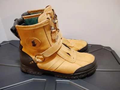 Polo Ralph Lauren Beige Boots for Men for Sale - Shop New  display picture 1