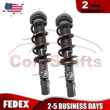 2X Front Shock Absorber Assys w/Electric For Infiniti Q50 56111-5CH0A 2016- AWD