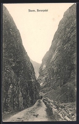Ansichtskarte Norangsdal, Staven 