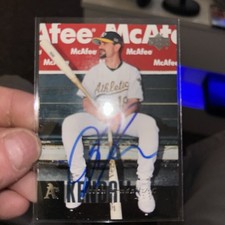 Jason Kendall Autographed!🔥